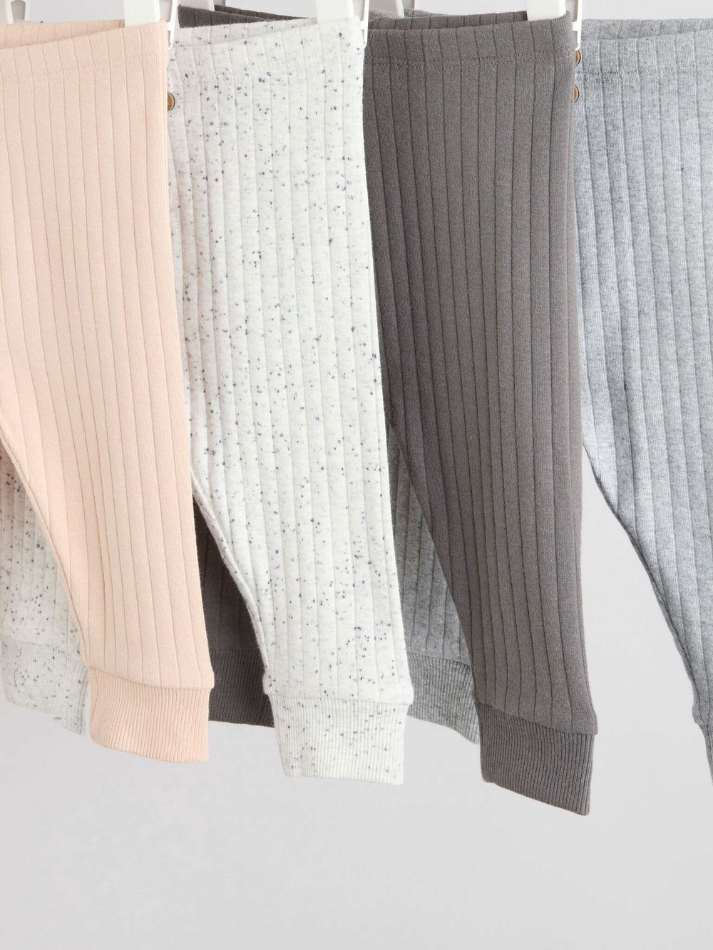 Легинсы для малышей Next E48-182, 4 шт., Розовый, Серый