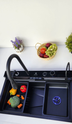 Многофункциональная кухонная мойка из нержавеющей стали BZ9951JS цвета Золотой