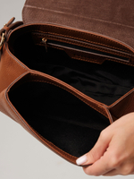 Кожаная сумка Deboro 31117 фундук