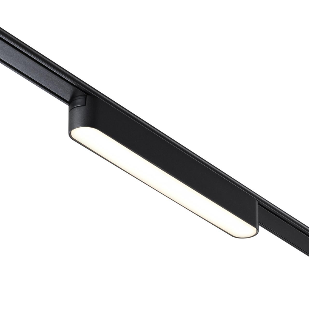 359238 SHINO NT23 178 черный Трековый светильник для низковольтного шинопровода IP20 LED 12W 48V 720Лм 3000К SMAL