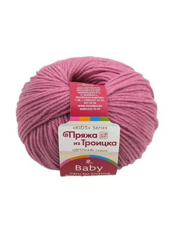 Кроха пряжа Россия Троицкая 20%шерсть 80%акрил 5х50г/135м 0290-Клевер