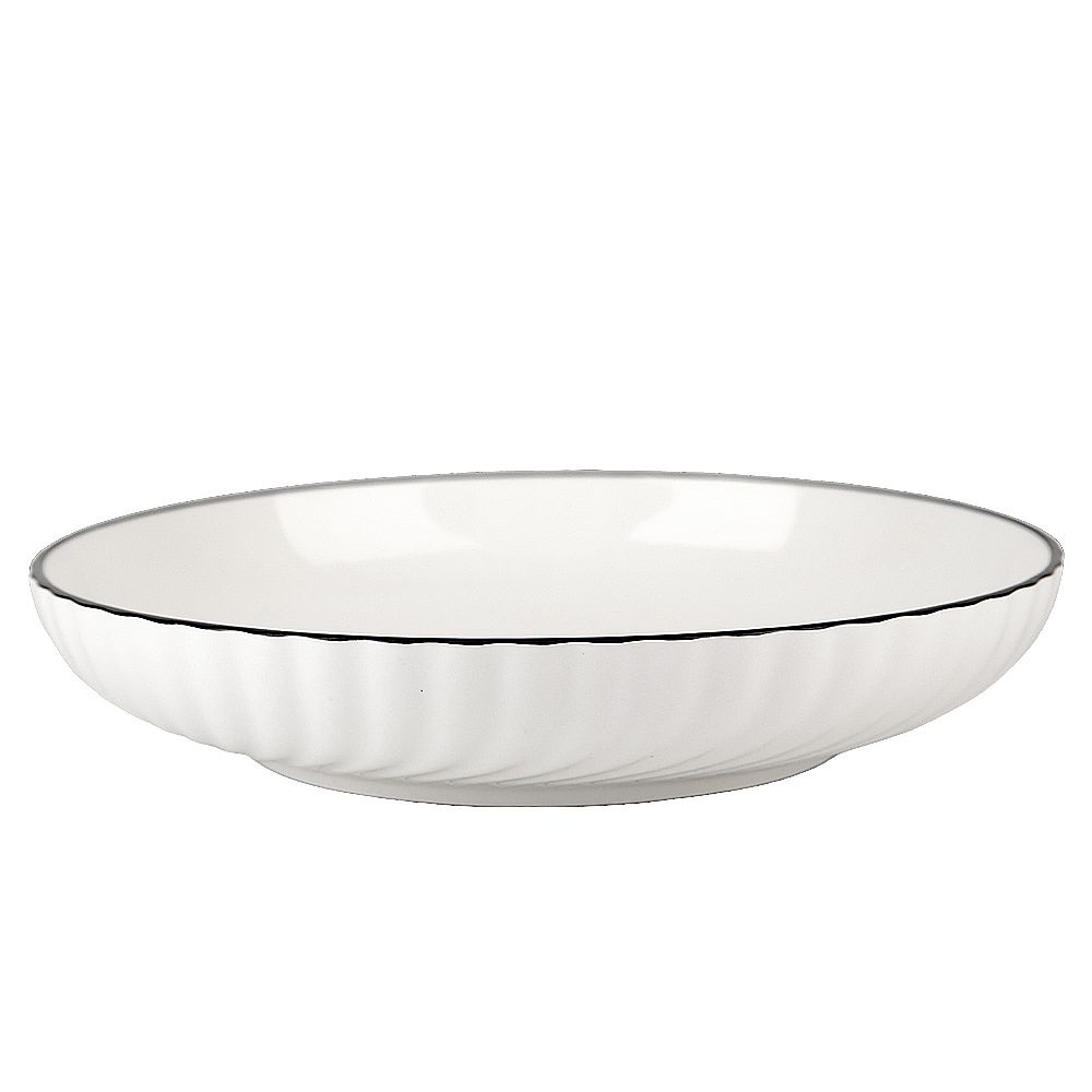 Тарелка "Notele" d=20,5см. v=600мл (фарфор) (без индивидуальной упаковки)