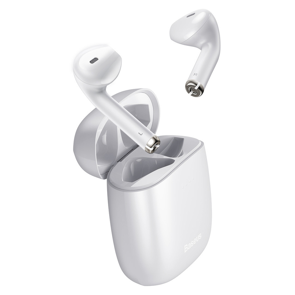 Беспроводные наушники Baseus Encok W04 True Wireless Earphones - White