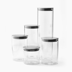 Набор контейнеров podium 100, нержавеющая сталь, 5 шт.