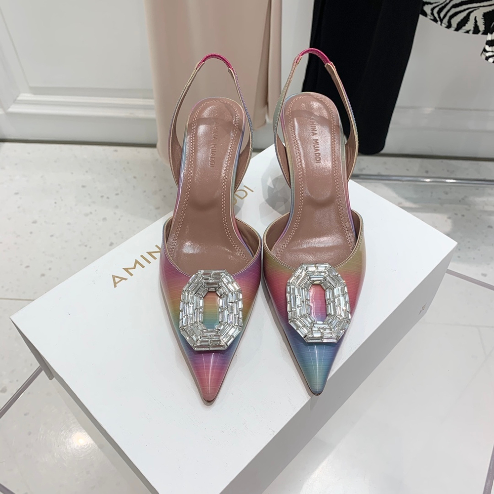 Amina Muaddi Pumps