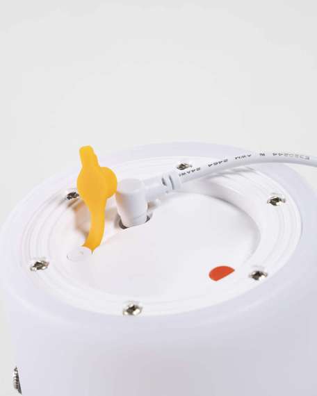 Переносная настольная лампа Ridley светло-серая