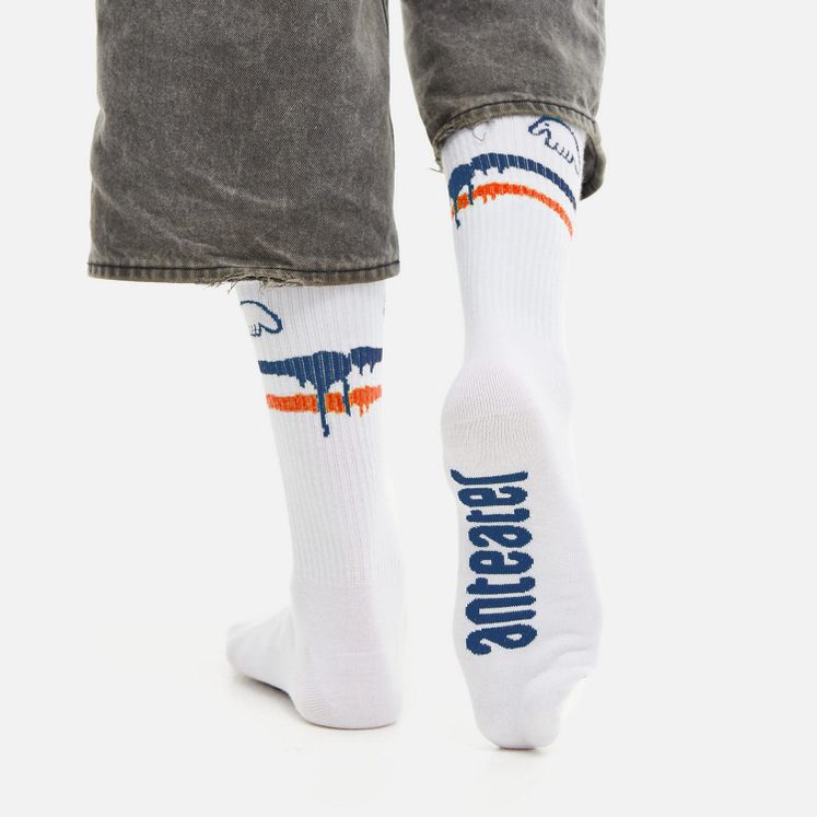Носки ANTEATER STRIPES, белый