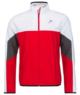 Кофта для мальчика теннисная Head Club 22 Jacket - красный