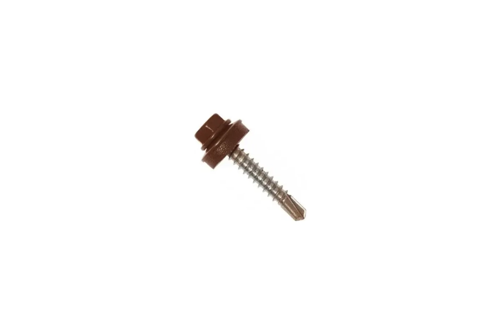 Саморез кровельный Daxmer 5,5х25 RAL 8017