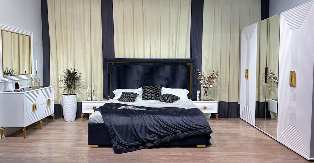 Коллекция “Алия” Золото 6-ти дверная