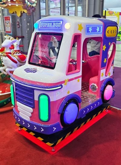 Аттракцион качалка автобус «Ocean Bus»