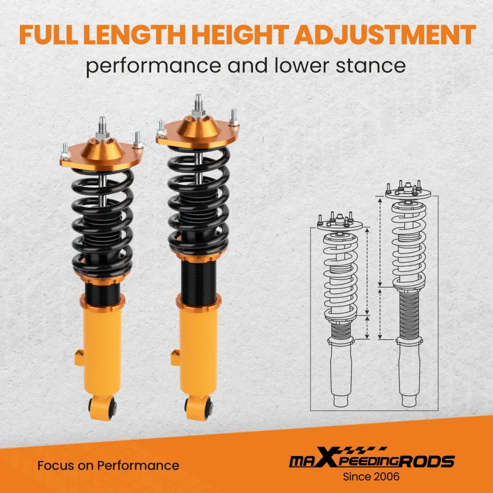 Coilovers Struts Kit подходит для автомобиля Mazda Miata MX5 NA NB 1990-2005 Adjustable Height
