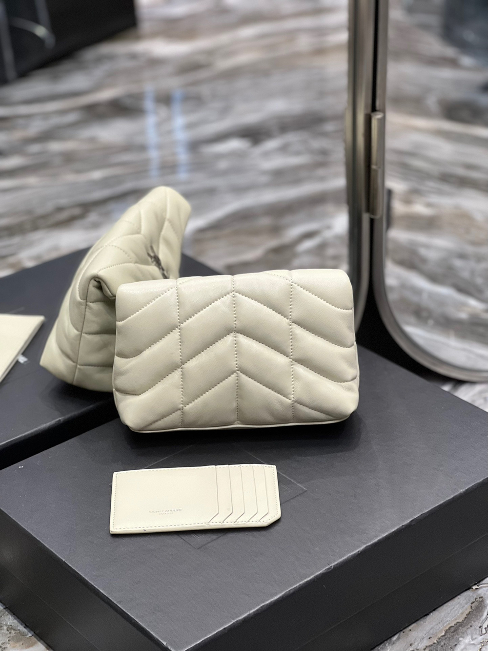 Saint Laurent Loulou Puffer Bag 18 cm