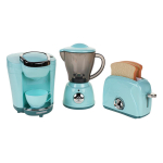 Набор бытовой техники (кофемашина, блендер, тостер), коробка A1008-5