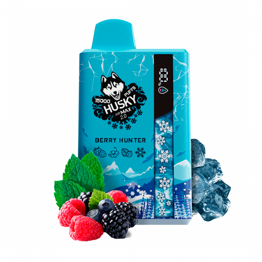 Одноразовая электронная сигарета Husky Airmax 2.0 - Berry Hunter (15000 затяжек) Одноразовая электронная сигарета Husky Airmax 2.0 - Berry Hunter (15000 затяжек)