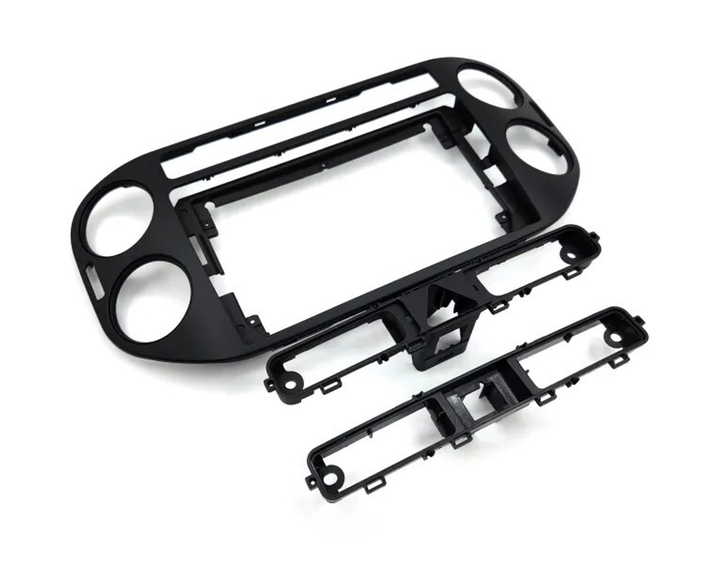 Магнитола для Volkswagen Tiguan 1 2007-2016, Golf Plus (рамка 9 чёрная, любая кнопка) - Teyes CC3-2K QLed Android 10, ТОП процессор, SIM-слот, CarPlay