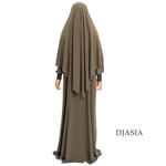 SET: DRESS WITH KHIMAR FROM MEDINA SILK (One size)