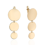 Серьги из жёлтого золота 585 пробы JA-S-С0313662