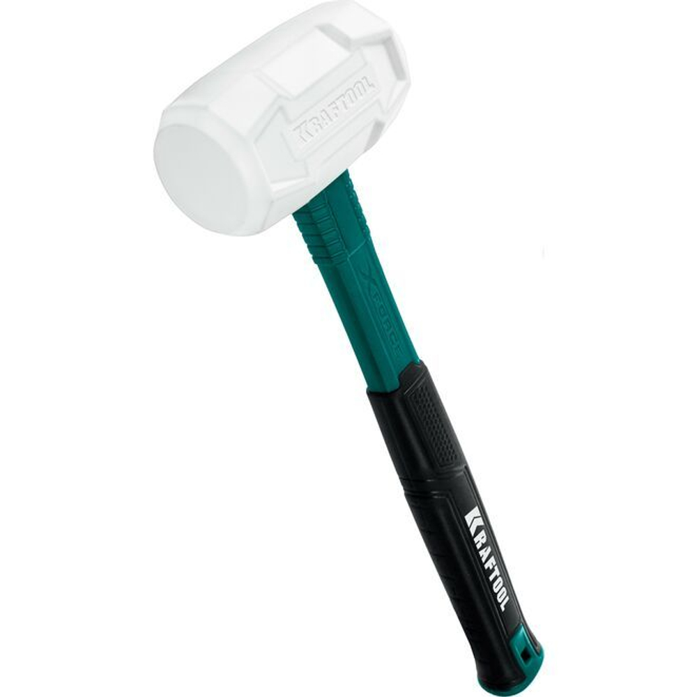 Резиновая киянка, KRAFTOOL X-FORCE 450 г белая, (2077-45)