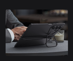 Чехол с MagSafe на Samsung Galaxy Fold 7, серия CamShield Prop Magnetic от Nillkin (версия с прозрачной крышкой объектива и стилусом)