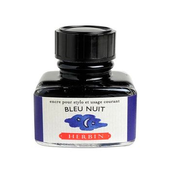 Чернила во флаконе Herbin 30 мл Bleu nuit темно-синие (13019T)