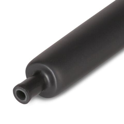 Трубка термоусадочная клеевая ТТК(2:1)-25/12.5 черн КВТ (10шт/уп) 74305