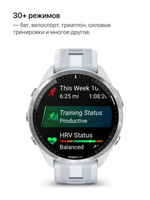 Garmin Forerunner 965 AMOLED White (модель 010-02809-81)
