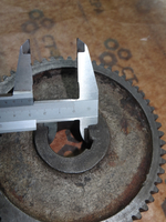 Шестерня z62 m2,25 H26мм посадка 30мм