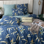 Комплект постельного белья Делюкс Сатин 100% хлопок на резинке LR502