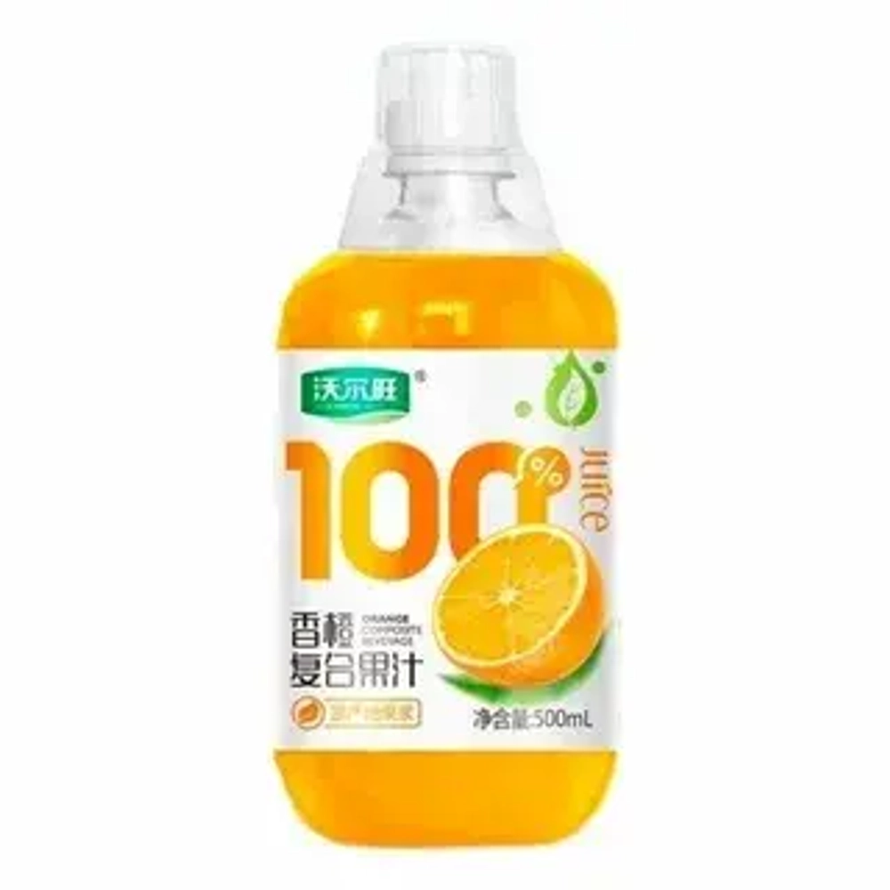 Сок из апельсина 100% "Woervang", 500 мл