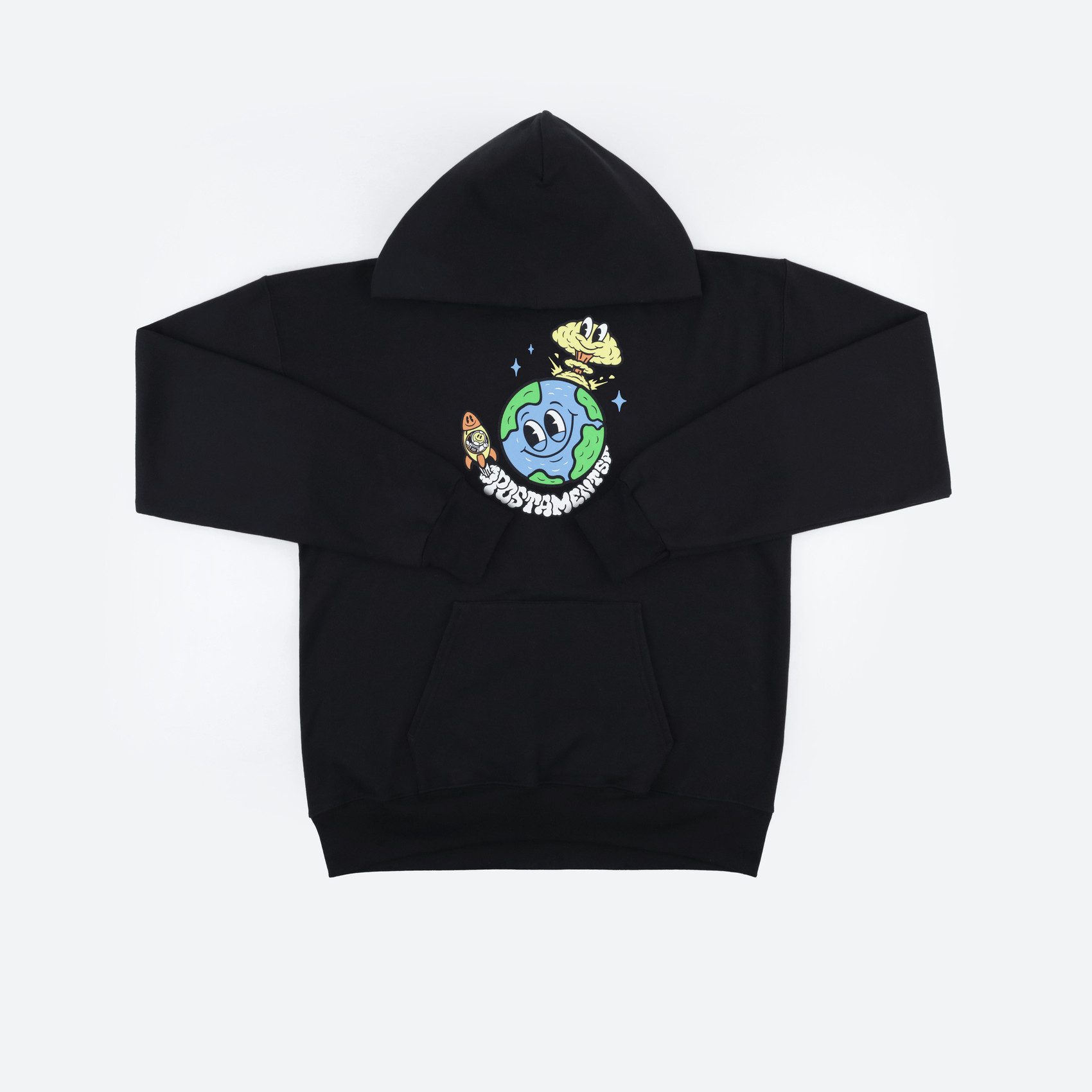 Худи Postaments Planet (black) артикул: - купить в магазине Дайс