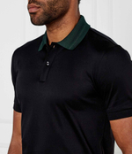 Поло H-Phillipson 117 BOSS BLACK - черный(50521127)