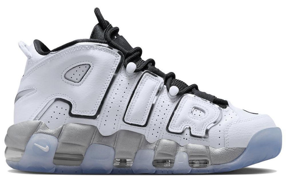 Кроссовки Nike Air More Uptempo "White Metallic"