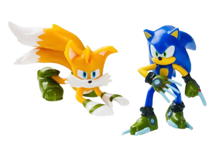 Набор фигурок Sonic Prime Sonic the Hedgehog Boscage Maze Sonic (Соник) и Mangey (Тейлз) (Вид 1)