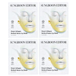 Sungboon Editor, Маска для лица с глубоким коллагеном и ретинолом, 4 шт., 25 г (0,88 унции)