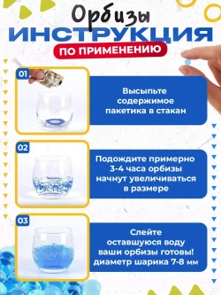 Орбизы для автоматов и пистолетов, orbeez для оружия