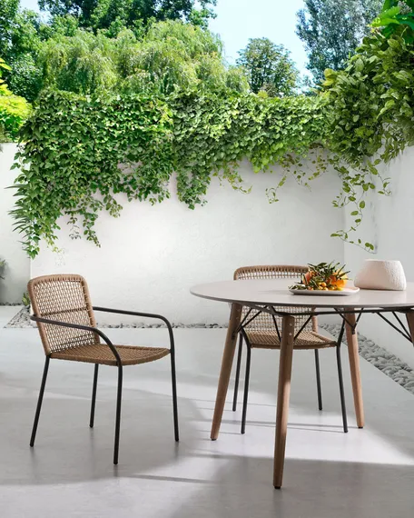 Стул Boomer бежевый | La Forma | Испания | Купить в Hallberg.ru