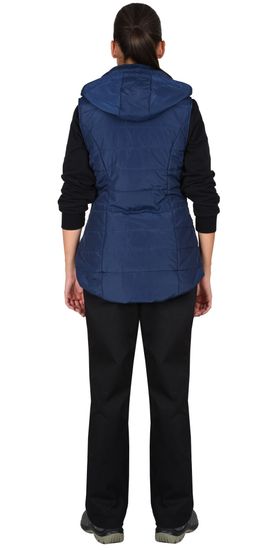 Жилет утепленный женский "Сириус-Ультра" (синий)