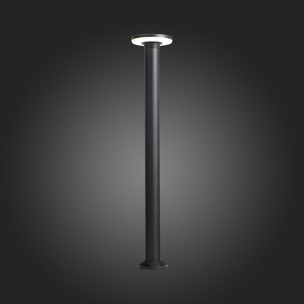 SL087.415.01 Светильник уличный наземный ST-Luce Черный кварцевый LED 1*12W 4000K CONTARIO