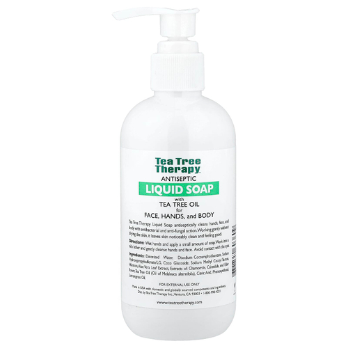 Tea Tree Therapy, антисептическое жидкое мыло с маслом чайного дерева, 236 мл (8 жидк. унций)