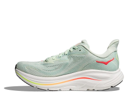 Женские кроссовки для бега Hoka Clifton 10 W светло-зелёные