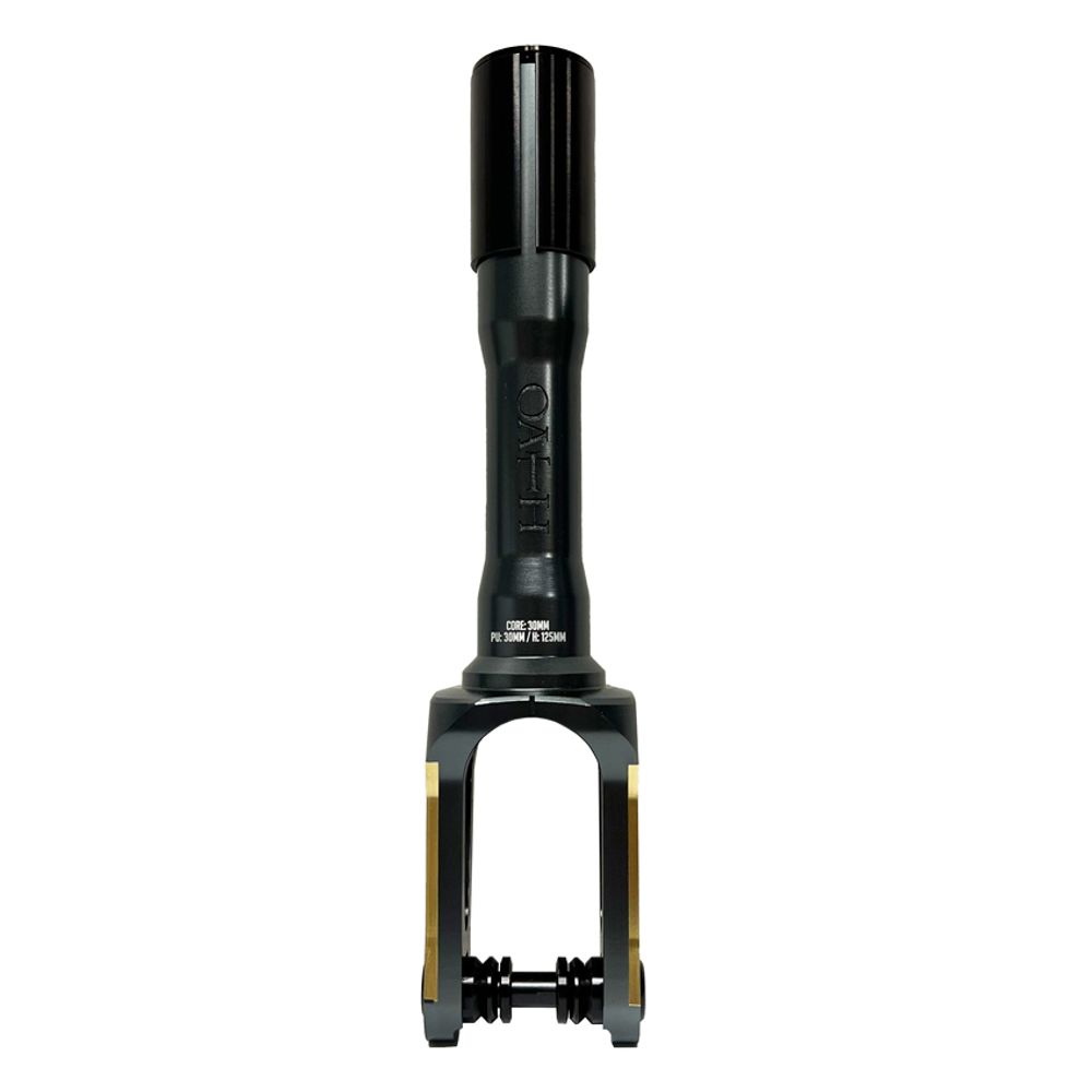 Вилка для трюкового самоката Oath Spinal SCS / HIC (серый / золотой)