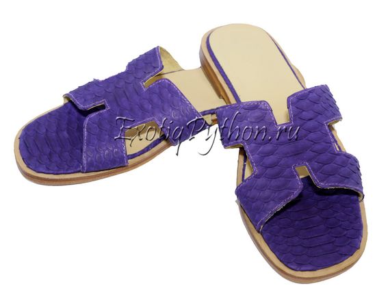 Сандалии из кожи питона SH-17