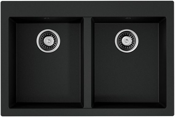 Кухонная мойка OMOIKIRI Bosen 80-2-BL(арт.4993836)