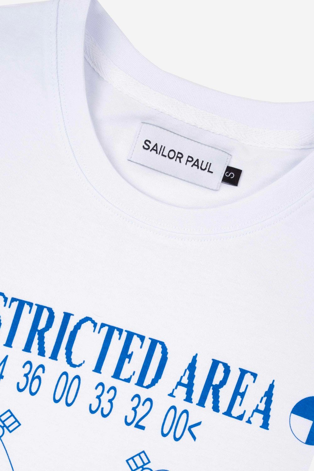 Футболка Sailor Paul Restricted Area Белая