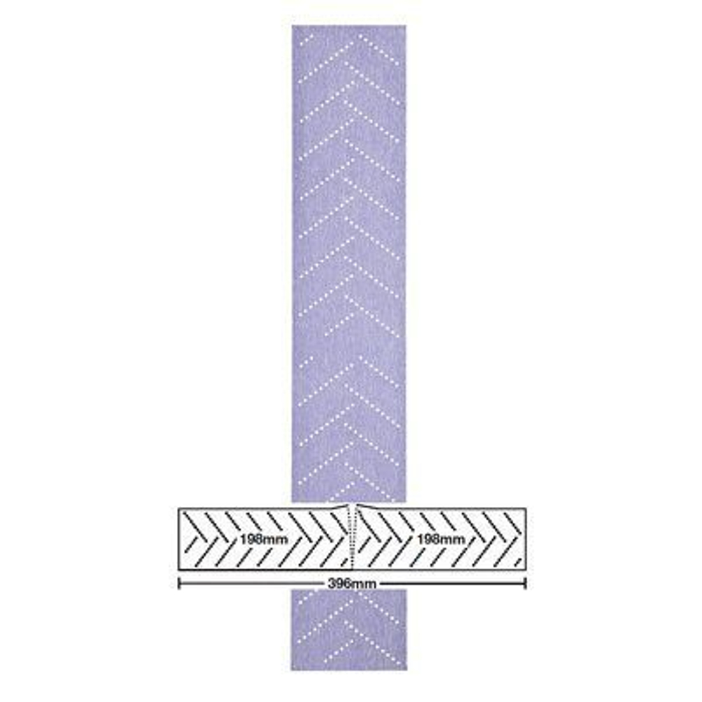 3М Полоски Hookit Purple с мультипылеотводом 70x396мм, Р320 30615