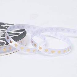 Лента "Сердца" 1см*45Y