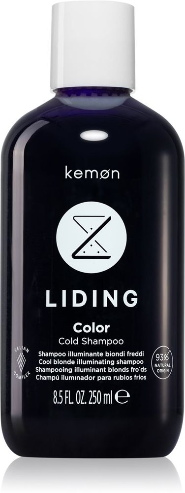 Kemon Liding Color Cold Shampoo Шампунь для нейтрализации желтых оттенков