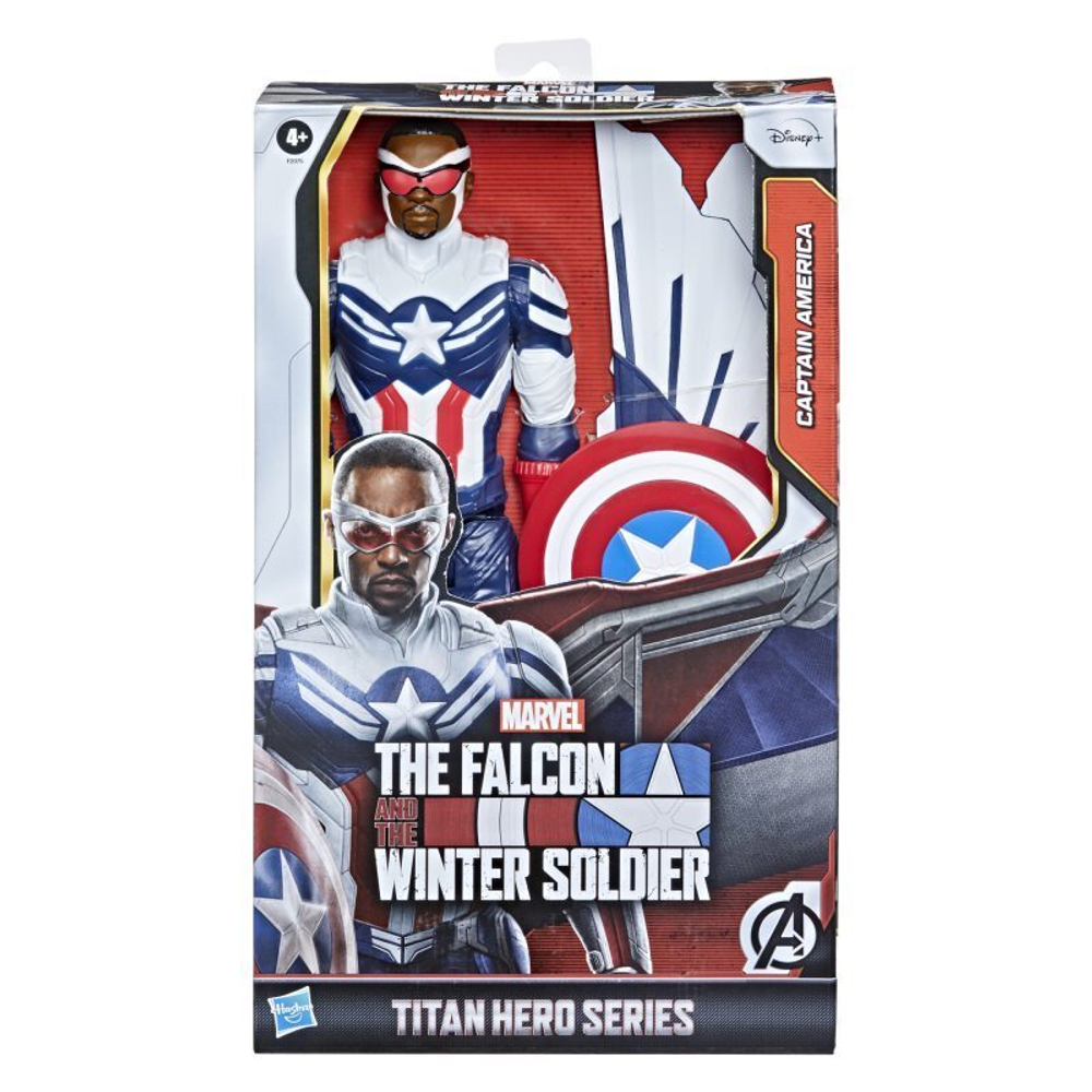 Hasbro Marvel Avengers -Titan Hero капитан Америка (30 см) F2075 купить в  Москве | Доставка по России.