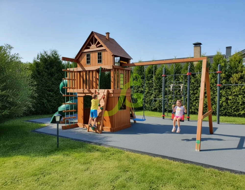 Детская площадка Шато 2 с трубой